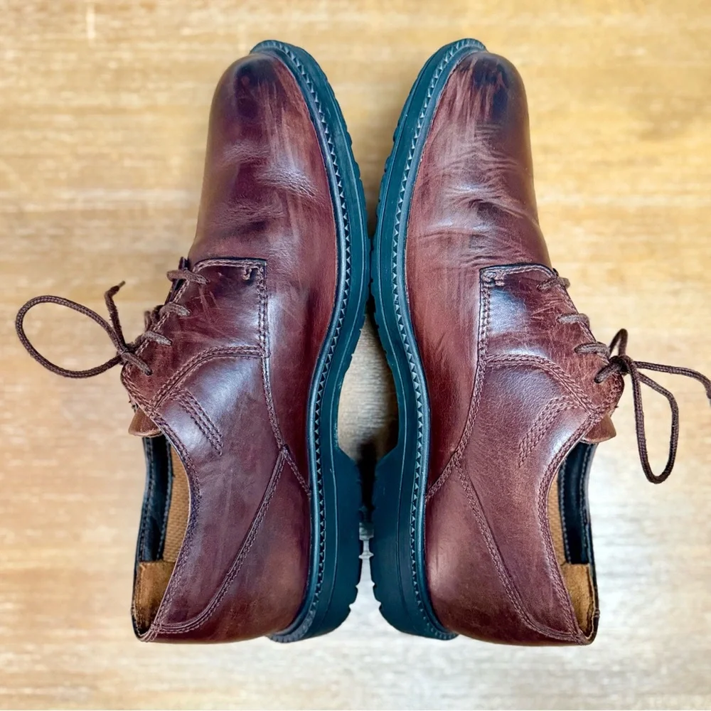 Timberland 72521 Work Shoe Men’s Waterproof‎ Brown Leather Sz 11M